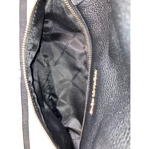 MICHAEL KORS LARGE BLACK PEBBLED LEATHER WOMENS BACKPACK - Picture 15 of 16